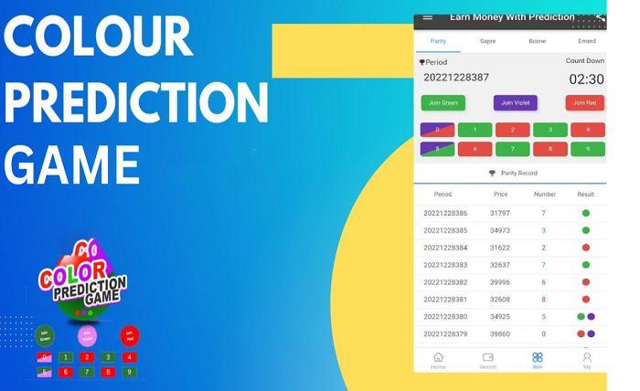 Colour Prediction Games