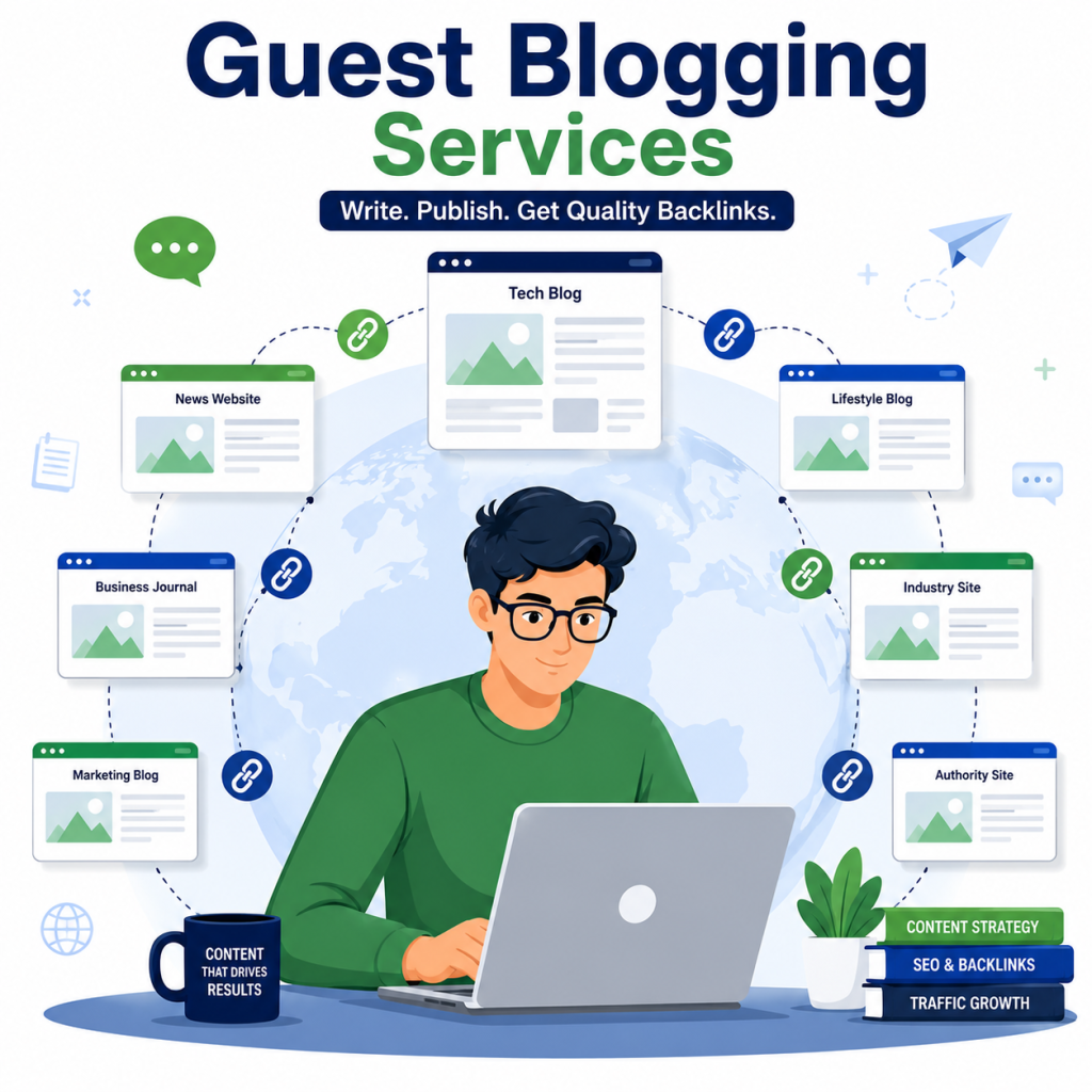 Why Guest Blogging Services Are the Smartest Way to Grow Your Brand Online