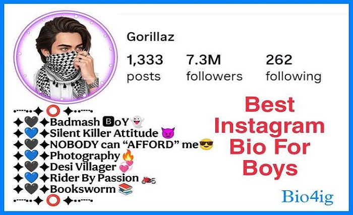 instagram bio for attitude boys