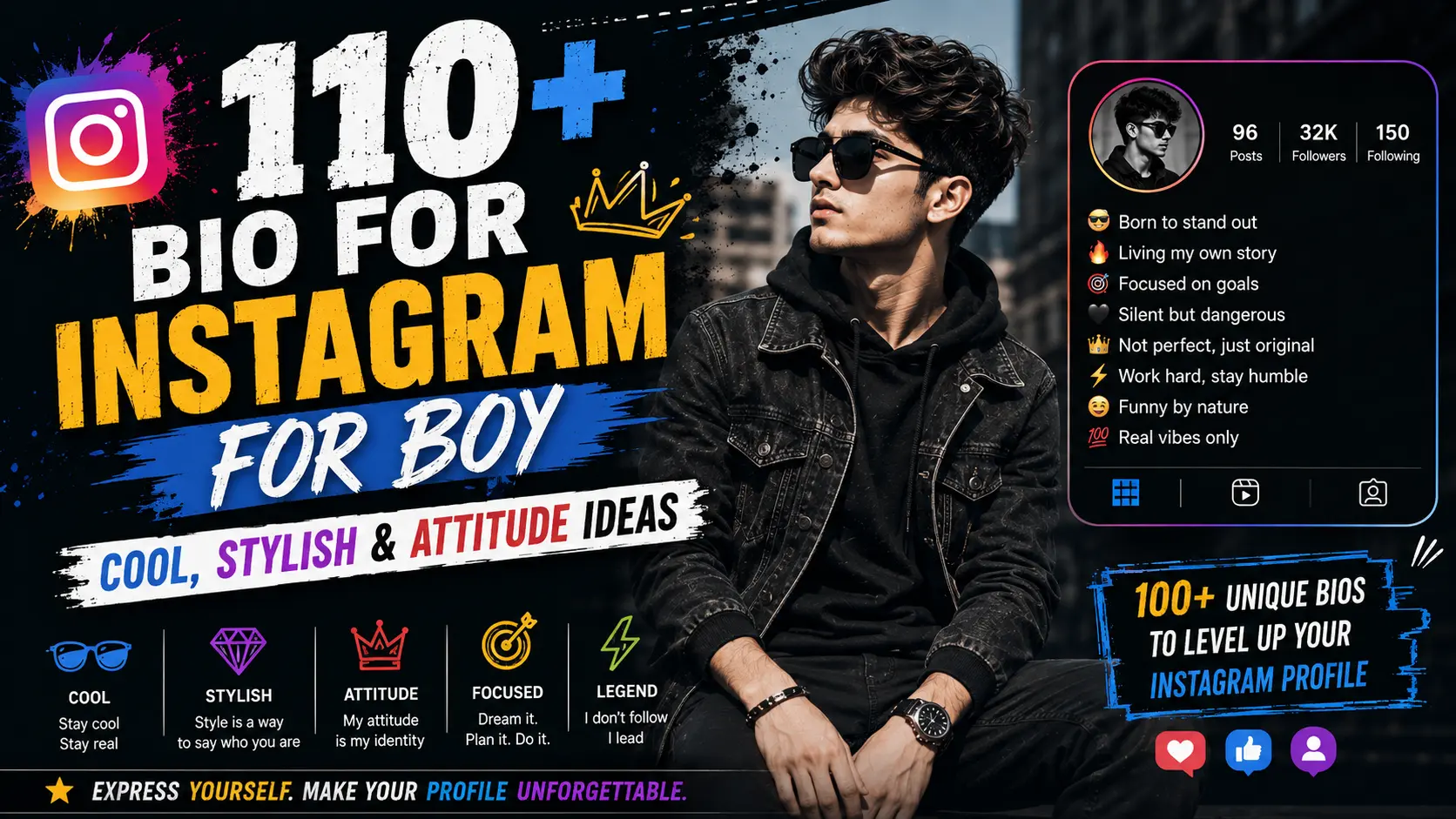 110+ Bio for Instagram for Boy: Cool & Stylish Ideas